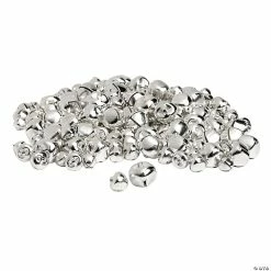Best Sale ✔️ 1/4" - 1/2" Super Silvertone Jingle Bells - 200 Pc. ⌛