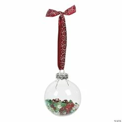 Best deal 🤩 2 1/2" DIY Clear Round 🎅 Christmas Ornaments - 12 Pc. ❤️ -Deals Adult Christmas Crafts Store 2 1 2 diy clear round christmas ornaments 12 pc 41 1348 a03