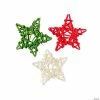 Hot Sale ✨ Christmas Mini Rattan Stars - 12 Pc. 🎁