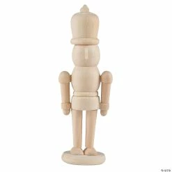 Best deal 😍 DIY 3D Unfinished Wood Nutcracker 🎄 Christmas Ornaments - 12 Pc. ✨