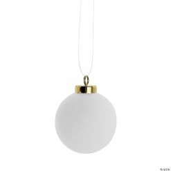 Brand new ๐ฅ DIY Ceramic 3D Round Ornaments - 12 Pc. ๐งจ