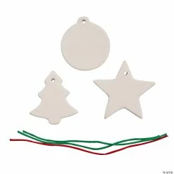 Brand new ๐ฅ DIY Ceramic ๐ Christmas Ornaments - 12 Pc. โ