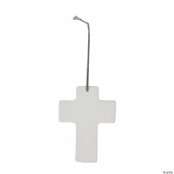 Flash Sale ๐ DIY Ceramic Cross Ornaments - 12 Pc. ๐