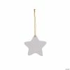 Outlet 😉 DIY Ceramic Star Ornaments - 12 Pc. ⭐