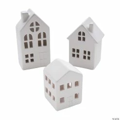 Best Pirce 🛒 DIY Ceramic Winter Village - 3 Pc. 🤩