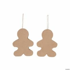 Top 10 😍 DIY Papier-Mâché Gingerbread Ornaments - 12 Pc. 👏