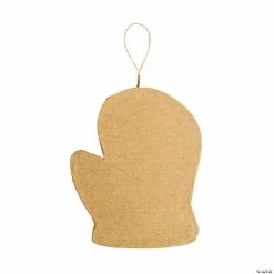 Promo ✨ DIY Papier-Mâché Mitten Ornaments - 12 Pc. 🛒