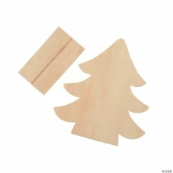 Best Pirce ✨ DIY Unfinished Wood 🎄 Christmas Tree Stand-Ups - Makes 12 🎉 -Deals Adult Christmas Crafts Store diy unfinished wood christmas tree stand ups makes 1213750101 a02