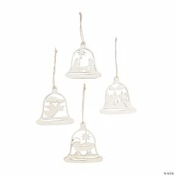 Buy ๐คฉ DIY Unfinished Wood Nativity Bell Ornaments - 12 Pc. ๐ฅ