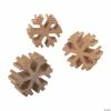 Deals 🔥 DIY Unfinished Wood Snowflake Tabletop Decor - 6 Pc. 🎁