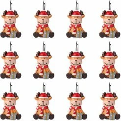 Best Pirce 🤩 FITNATE 12PCS Anti-Rust Reindeer Shower Curtain Hooks ❤️