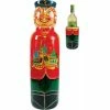 Promo 🌟 G. Debrekht Nutcracker Hand-Painted Wooden Bottle Gift Box 🎅 Christmas Decor ✔️