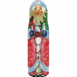 Best reviews of 😉 G. Debrekht Santa Tree Hand-Painted Wooden Bottle Gift Box 🎄 Christmas Decor ⌛