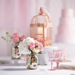 New 😀 Gold Mercury Mason Jars - 12 Pc. 🎁 -Deals Adult Christmas Crafts Store gold mercury mason jars 12 pc 13759764 a02