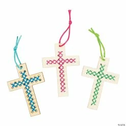 Top 10 ✔️ Religious Cross Stitch Ornament Craft Kit - Makes 12 🎉