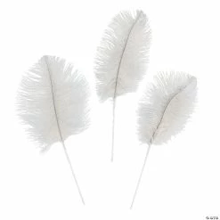 Brand new 🎁 White Ostrich Feathers - 24 Pc. 😍