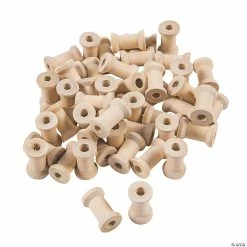 Cheapest 💯 Wooden Spools - 50 Pc. 🥰