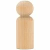 Hot Sale 👍 Woodpeckers Crafts, DIY Unfinished Wood 1-3/4" Boy Peg Dolls, Pack of 100 😀