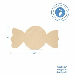 New 😀 Woodpeckers Crafts, DIY Unfinished Wood 12" 🍬 Candy Cutout Pack of 3 🌟 -Deals Adult Christmas Crafts Store woodpeckers crafts diy unfinished wood 12 candy cutout pack of 314129070 a02NOWA