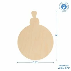Coupon 😍 Woodpeckers Crafts, DIY Unfinished Wood 12" 🎁 Christmas Ornament Cutout, Pack of 6 🧨 -Deals Adult Christmas Crafts Store woodpeckers crafts diy unfinished wood 12 christmas ornament cutout pack of 614119873 a02NOWA