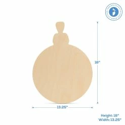 Hot Sale 🔥 Woodpeckers Crafts, DIY Unfinished Wood 18" 🔔 Christmas Ornament Cutout, Pack of 3 🛒 -Deals Adult Christmas Crafts Store woodpeckers crafts diy unfinished wood 18 christmas ornament cutout pack of 314123111 a02NOWA