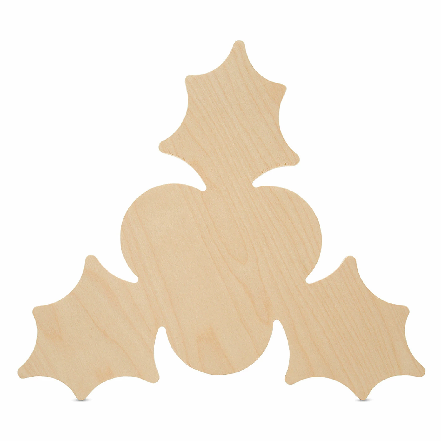 Best Sale ⌛ Woodpeckers Crafts, DIY Unfinished Wood 18" Holly Cutout Pack of 3 ❤️ 1 Best Sale ⌛ Woodpeckers Crafts, DIY Unfinished Wood 18" Holly Cutout Pack of 3 ❤️