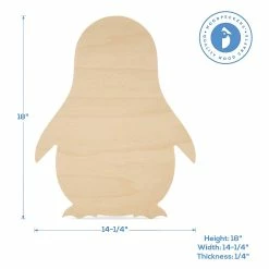 Best reviews of 🧨 Woodpeckers Crafts, DIY Unfinished Wood 18" Penguin Cutout Pack of 6 🎉 -Deals Adult Christmas Crafts Store woodpeckers crafts diy unfinished wood 18 penguin cutout pack of 614128968 a02NOWA