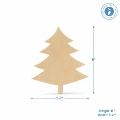 Best reviews of 😍 Woodpeckers Crafts, DIY Unfinished Wood 6" 🎅 Christmas Tree Cutout, Pack of 25 💯 -Deals Adult Christmas Crafts Store woodpeckers crafts diy unfinished wood 6 christmas tree cutout pack of 2514123031 a02NOWA