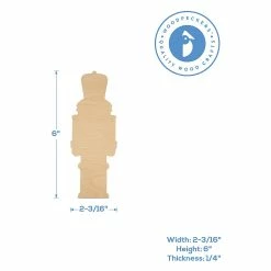 Best reviews of 😉 Woodpeckers Crafts, DIY Unfinished Wood 6" Nutcracker Cutout Pack of 25 🤩 -Deals Adult Christmas Crafts Store woodpeckers crafts diy unfinished wood 6 nutcracker cutout pack of 2514128983 a02NOWA