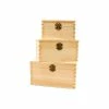 Flash Sale 🎉 Woodpeckers Crafts, DIY Unfinished Wood Set of 3 Nesting Boxes, Pack of 2 💯